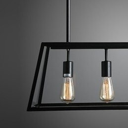 Rustic Lodge Mini Style galvanoitu metallikattokruunu