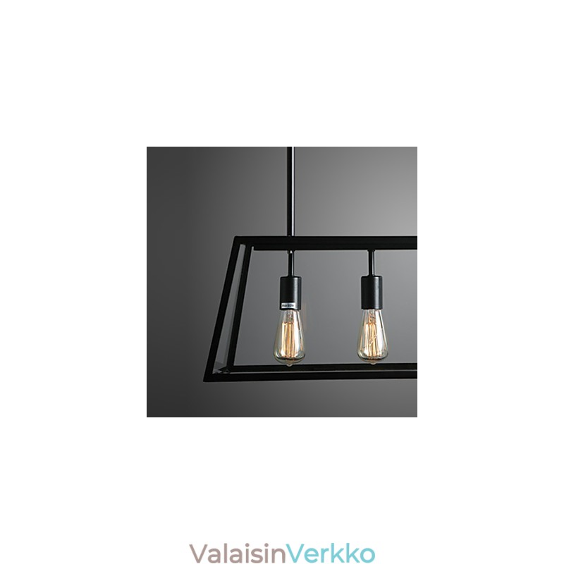 Rustic Lodge Mini Style galvanoitu metallikattokruunu