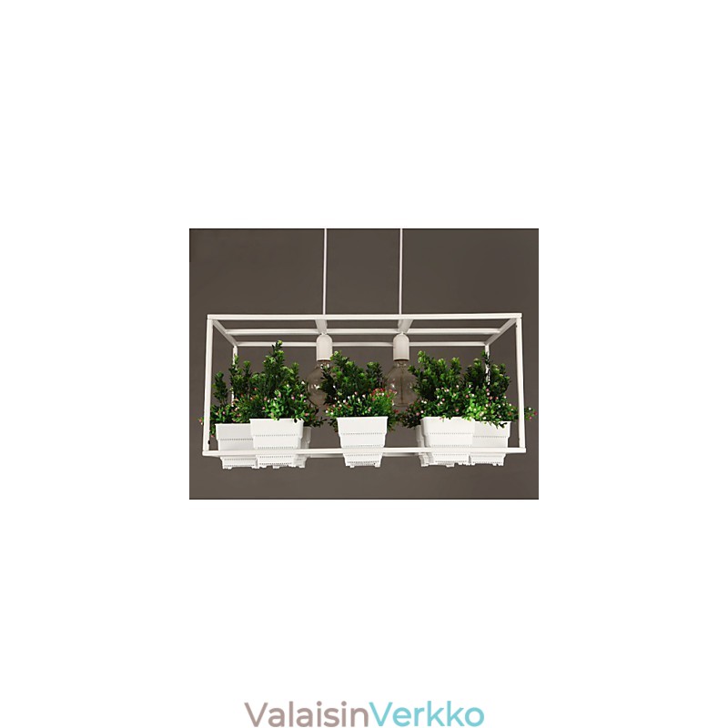 Moderni nykyaikainen koristeellinen design-riippuvalaisin (ei sisällä kasveja)