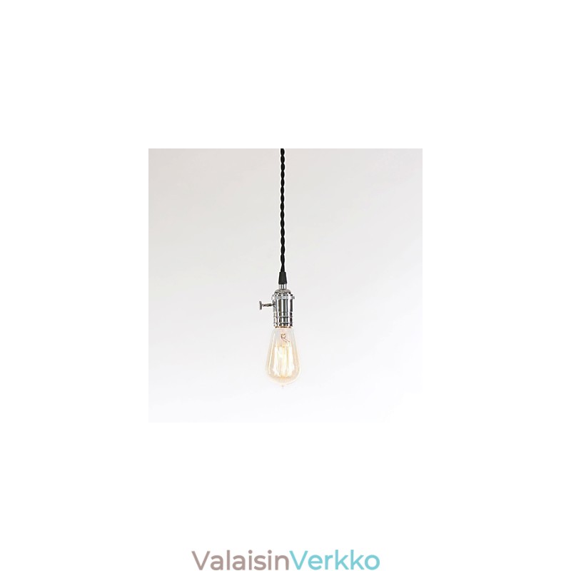 Perinteinen klassinen vintage minityylinen metalliriippuvalaisin