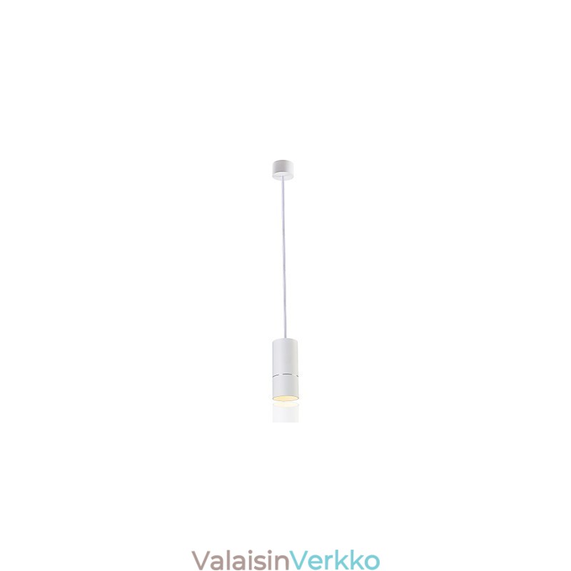 GE 05032 8W 136mm 1 kevyt miniriippuvalaisin jauhettu valkoinen alumiinilla