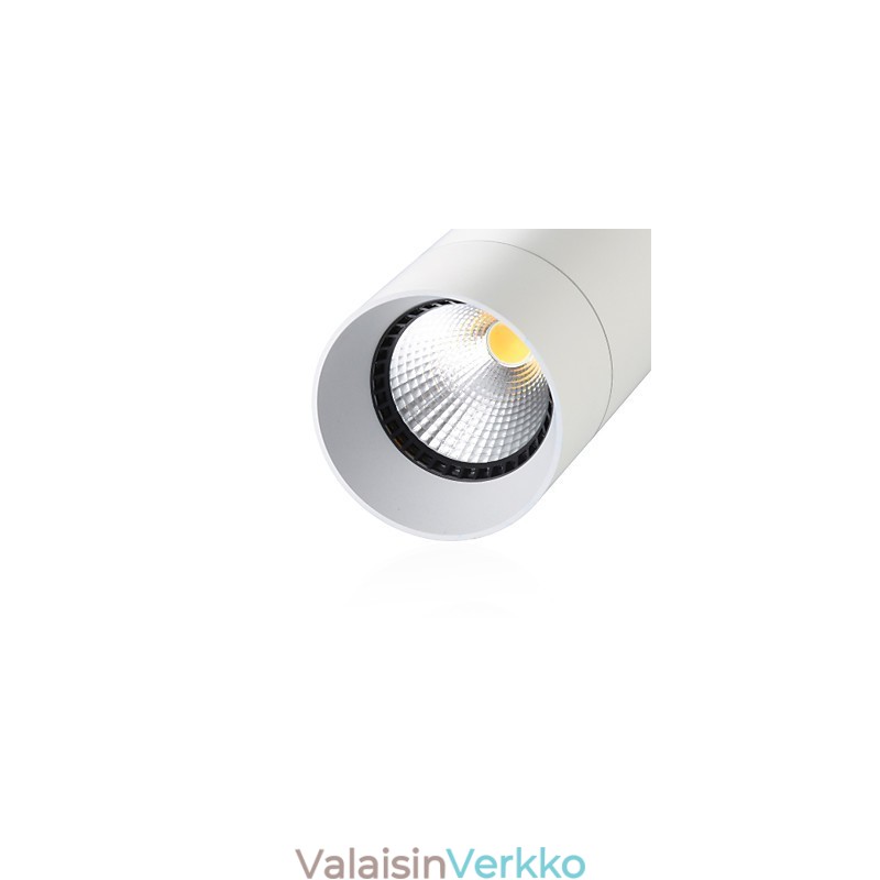 GE 05032 8W 136mm 1 kevyt miniriippuvalaisin jauhettu valkoinen alumiinilla