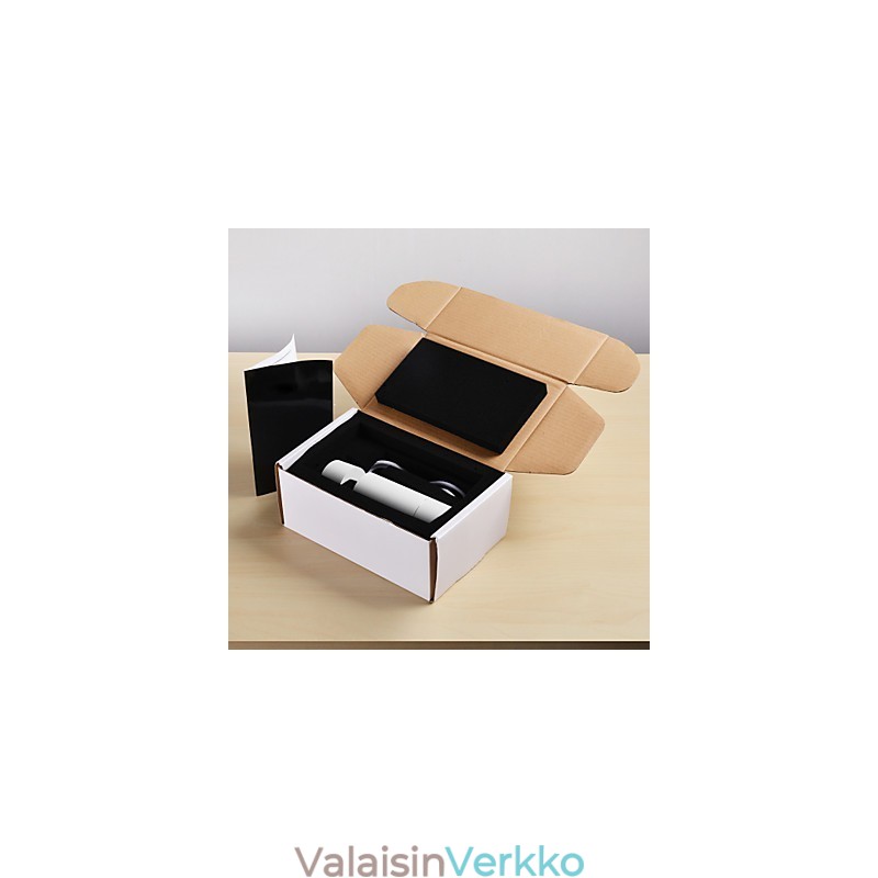 GE 05032 8W 136mm 1 kevyt miniriippuvalaisin jauhettu valkoinen alumiinilla