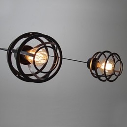 Retro Designers metallinen riippuvalaisin