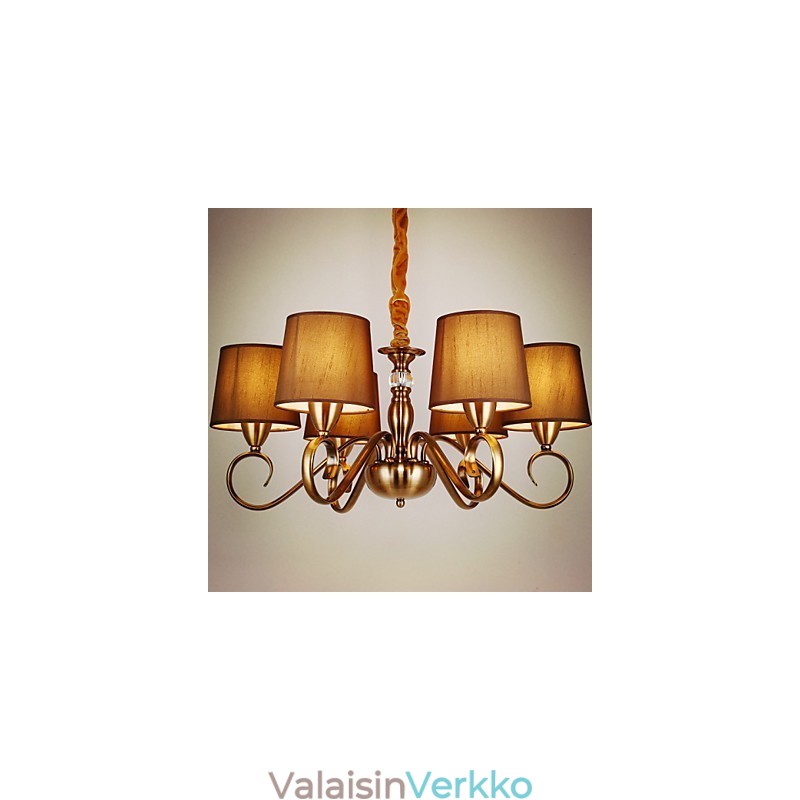 Rustic Lodge Vintage Mini Style Galvanoitu metallikattokruunu