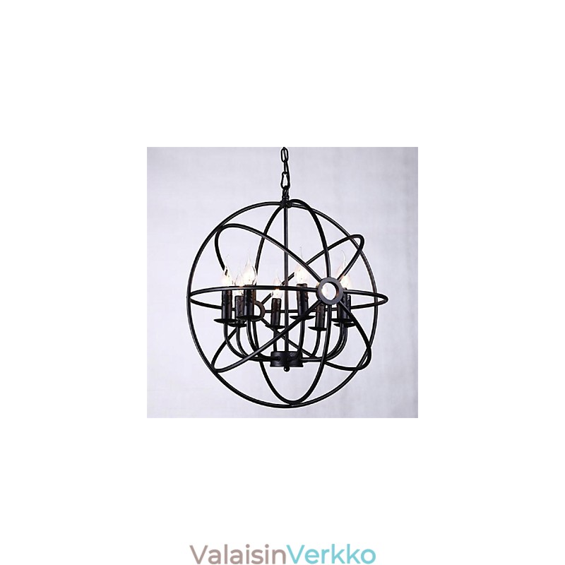 Mini-tyylinen kattokruunu-riippuvalo Moderni nykyaikainen Perinteinen Klassinen Rustiikki Lodge Retro Lyhty Country Globe