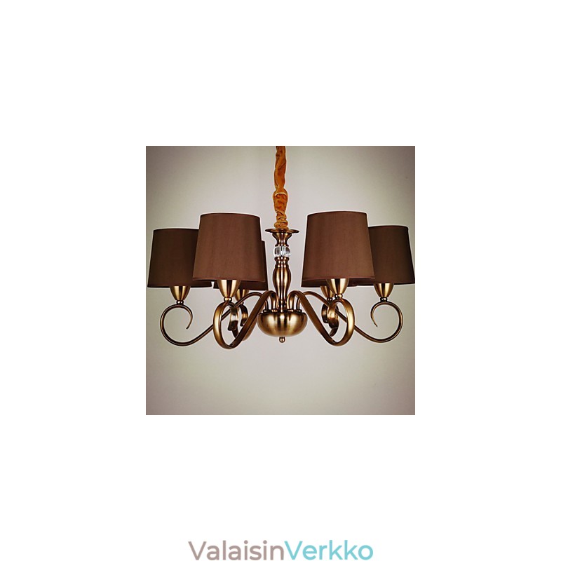 Rustic Lodge Vintage Mini Style Galvanoitu metallikattokruunu