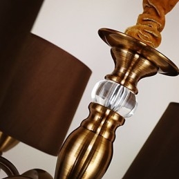 Rustic Lodge Vintage Mini Style Galvanoitu metallikattokruunu