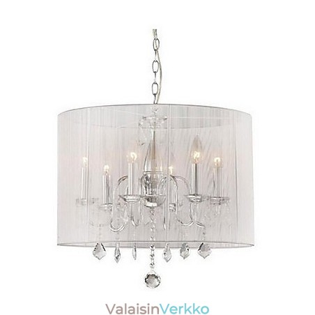 Moderni nykyaikainen rumpukristalli galvanoitu riippuvalaisin