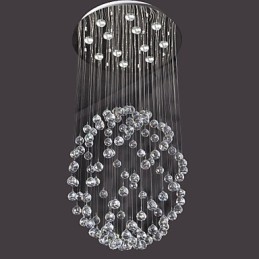 Moderni nykyaikainen Crystal Chrome -tasoitusteline