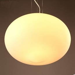 Milk White Glass Creative Cafe yksinkertainen riipus
