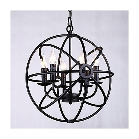 Mini-tyylinen kattokruunu-riippuvalo Moderni nykyaikainen Perinteinen Klassinen Rustiikki Lodge Retro Lyhty Country Globe Mini-tyylinen kattokruunu-riippuvalo Moderni nykyaikainen Perinteinen Klassinen Rustiikki Lodge Retro Lyhty Country Globe