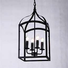 Moderni nykyaikainen perinteinen klassinen maalaismainen Lodge Retro Lyhty Country Globe Mini-tyylinen metalliriippuvalaisin