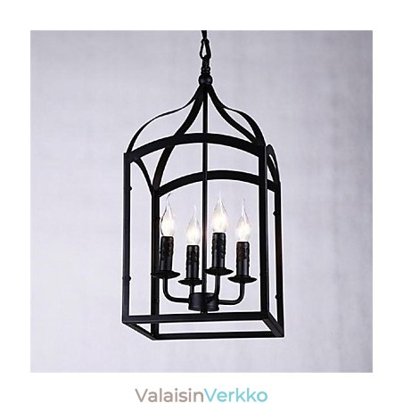 Moderni nykyaikainen perinteinen klassinen maalaismainen Lodge Retro Lyhty Country Globe Mini-tyylinen metalliriippuvalaisin Moderni nykyaikainen perinteinen klassinen maalaismainen Lodge Retro Lyhty Country Globe Mini-tyylinen metalliriippuvalaisin