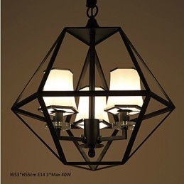 Riippuvalot 3 valoa Country Outdoors Metal