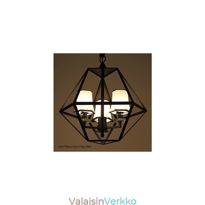 Riippuvalot 3 valoa Country Outdoors Metal