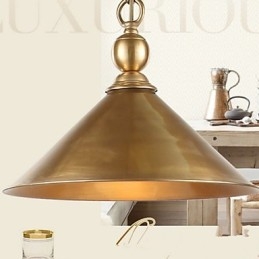 Pure Brass Pendant Light Mini Style Perinteinen Classic Metal