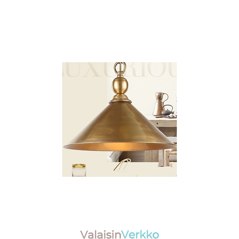 Pure Brass Pendant Light Mini Style Perinteinen Classic Metal