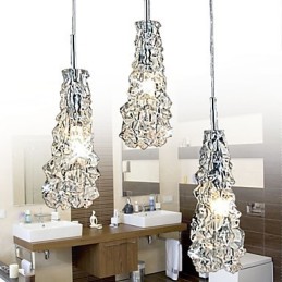 Tradition Classic läpinäkyvä lasi 3 Light kattokruunu