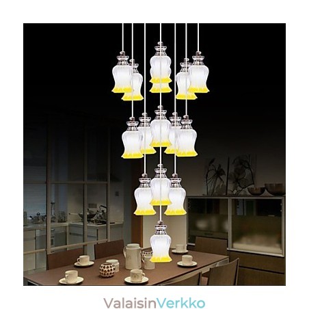 Ravintola 15 Head of Modern Simple Crystal Pendant Riipus Ravintola 15 Head of Modern Simple Crystal Pendant Riipus