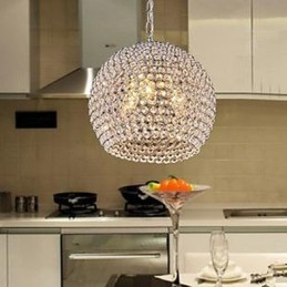 Contracted and Contemporary Creative Arts K9 Crystal Meals -kattokruunu