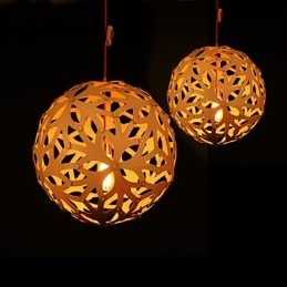 Kattokruunu Mini Style Lantern Puu Bambu