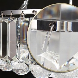 Riippuvalaisimet Crystal Modern Contemporary Glass