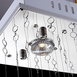 Moderni Nykyaikainen Perinteinen Klassinen Rustiikki Lodge Vintage Country Island Crystal Mini Style Galvanoitu