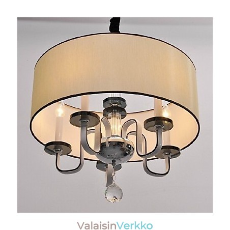 Moderni nykyaikainen kristallikromimetalliriippuvalaisin Moderni nykyaikainen kristallikromimetalliriippuvalaisin