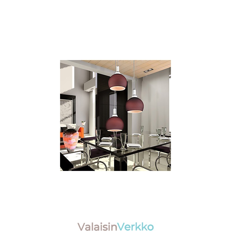 Moderni nykyaikainen mini-tyylinen galvanoitu riippuvalaisin