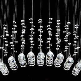 Perinteinen klassinen Crystal Crystal Crystal -metallitaskuteline