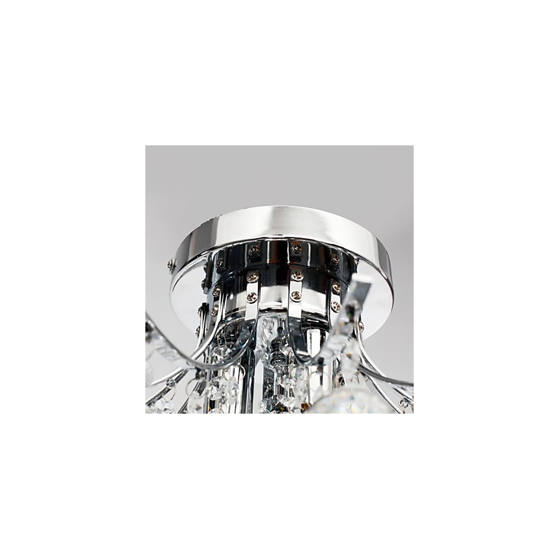 Kattokruunu Modern Crystal 3 valot