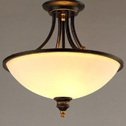 Moderni nykyaikainen mini-tyylinen galvanoitu metallikattokruunu