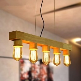 Riippuvalot Country Wood Bamboo