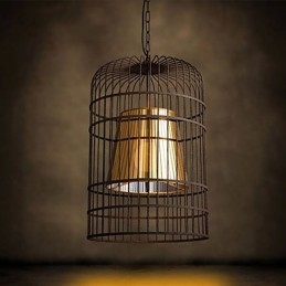 Kattokruunu Rustic Lodge Drum Metal