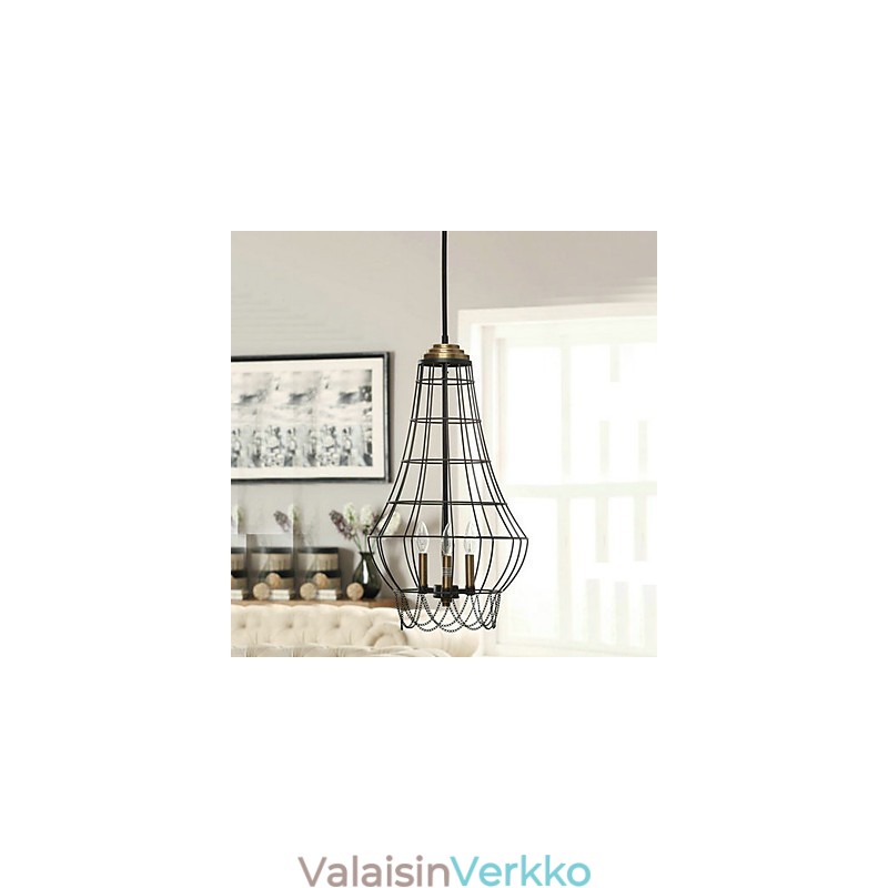 Maalaistyylinen maalaus metalliriippuvalaisin