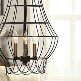 Maalaistyylinen maalaus metalliriippuvalaisin