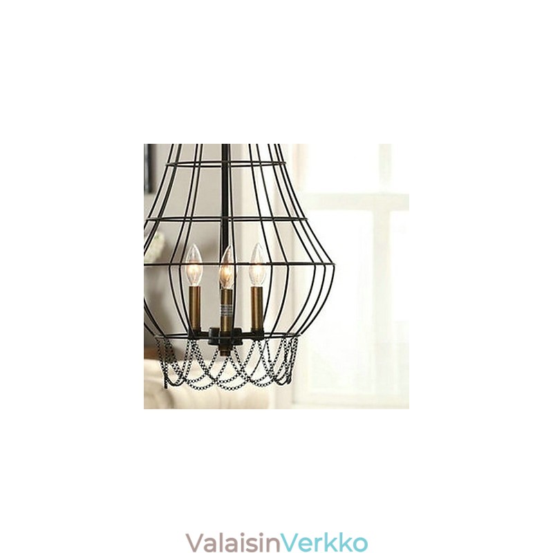 Maalaistyylinen maalaus metalliriippuvalaisin