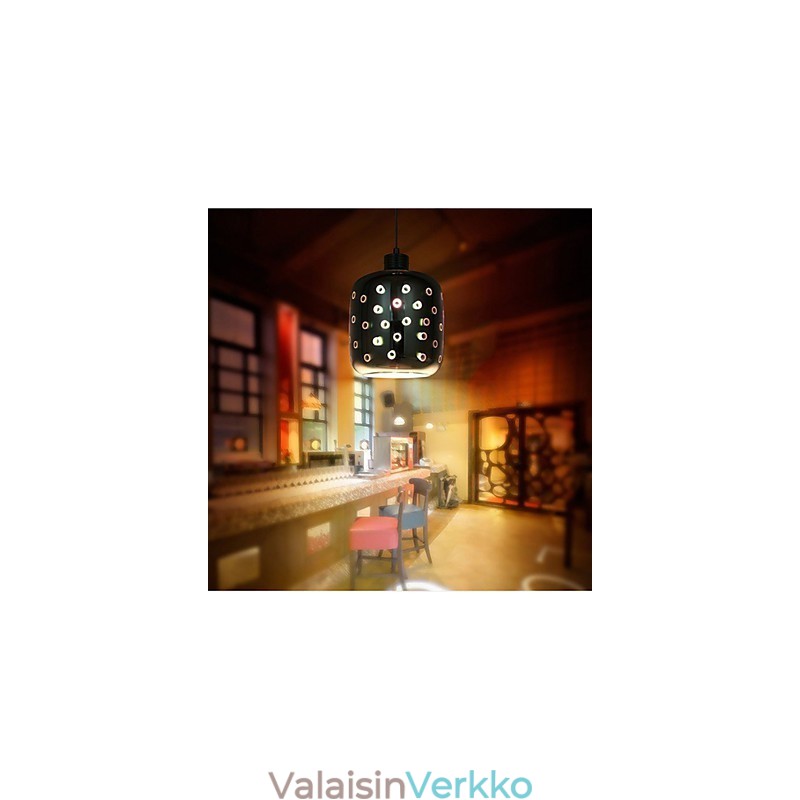 Yksinkertainen pöytä 3D Glass Creative Pendant