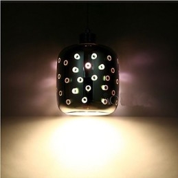 Yksinkertainen pöytä 3D Glass Creative Pendant