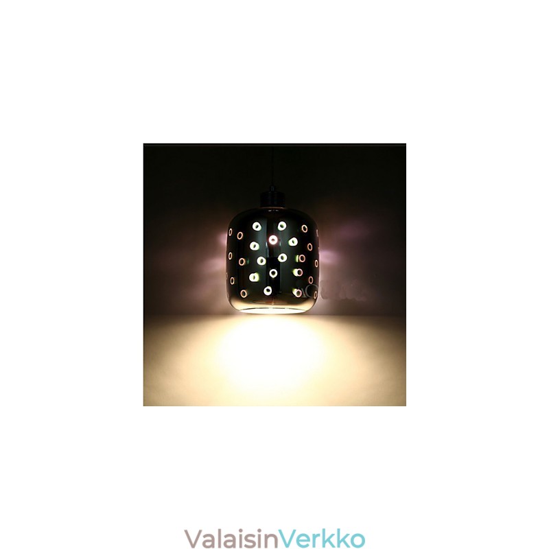 Yksinkertainen pöytä 3D Glass Creative Pendant