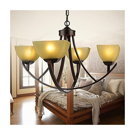 Kattokruunu 4 valoa Perinteinen Classic Vintage Metal