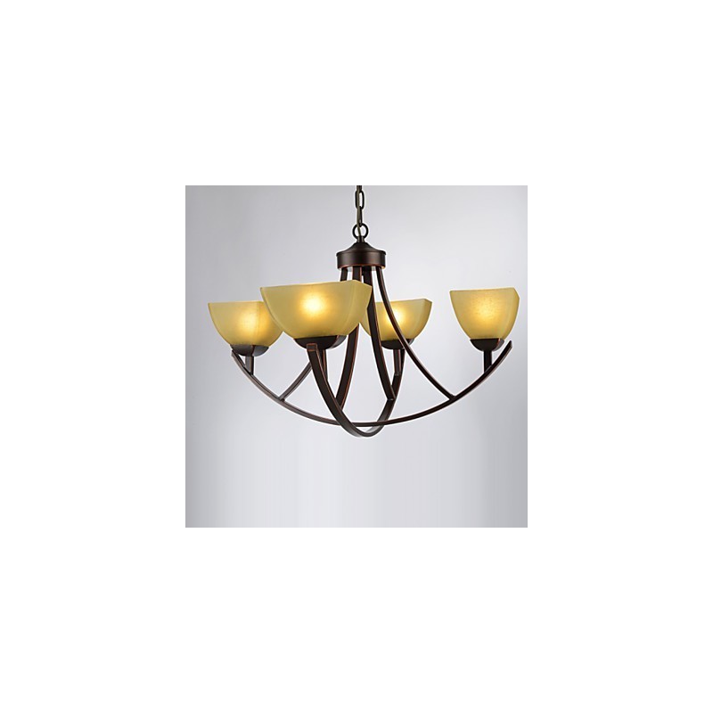 Kattokruunu 4 valoa Perinteinen Classic Vintage Metal