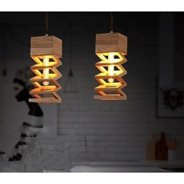 Riippuvalot Country Wood Bamboo