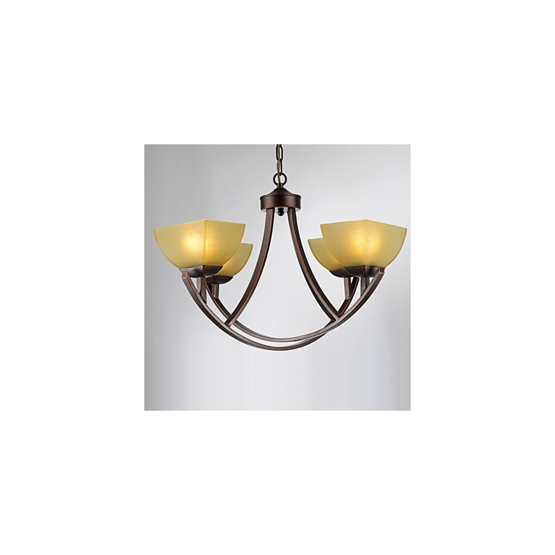 Kattokruunu 4 valoa Perinteinen Classic Vintage Metal