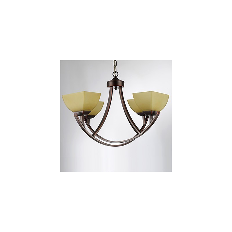 Kattokruunu 4 valoa Perinteinen Classic Vintage Metal