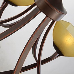 Kattokruunu 4 valoa Perinteinen Classic Vintage Metal