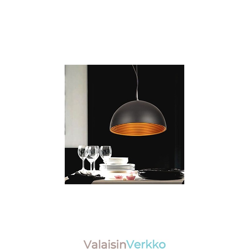 Moderni nykyaikainen Retro Bowl -tyylinen maalausriippuvalaisin