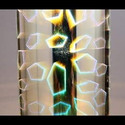 Dream laserkaiverrus Kromattu lamppu 3 Suora