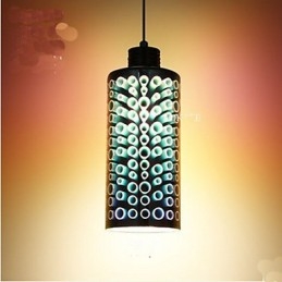 Yksinkertainen pöytä 3D Glass Creative Pendant
